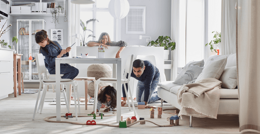 Ejemplo de neuromarketing kinestésico de las tiendas de Ikea.