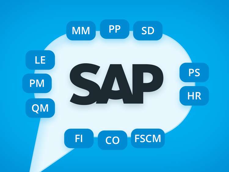 Lista con los mejores módulos de SAP 