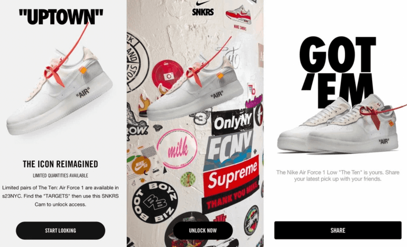 Proyecto m-Commerce de la marca Nike.