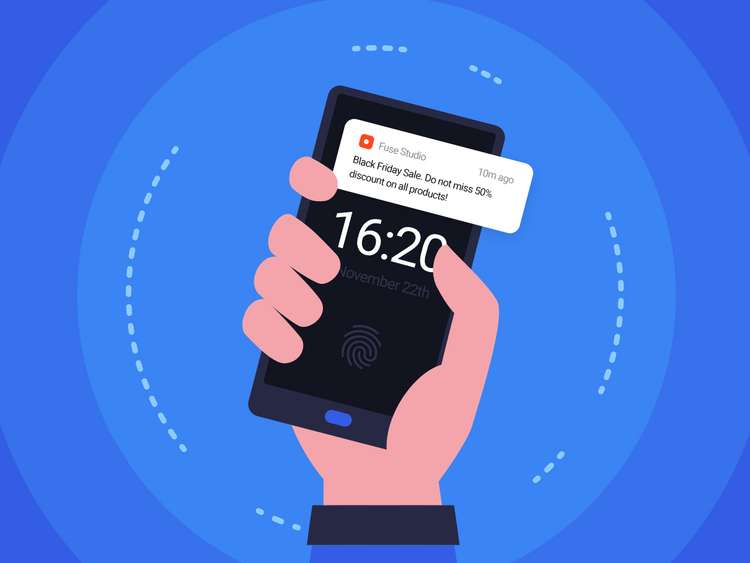 notificações push