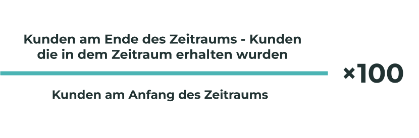 formel um die kundenbindung zu berechnen