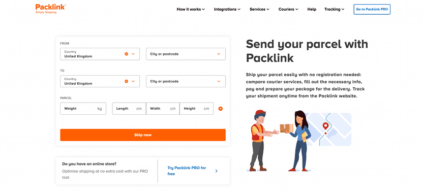packlink plugin de envios para woocommerce