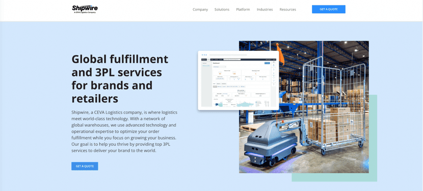 Shipwire programa de gestion de paquetes y fulfillment
