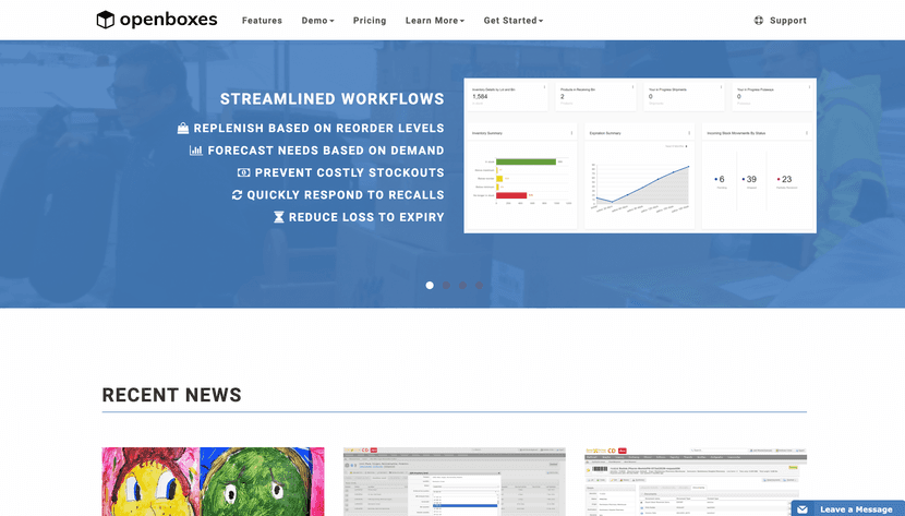 Openboxes SCM Software.