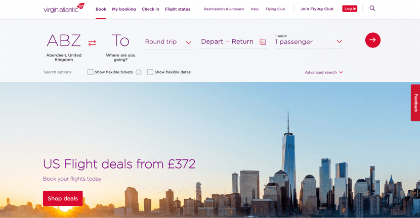 Virgin Atlantic es una empresa con una elaborada experiencia omnicanal.