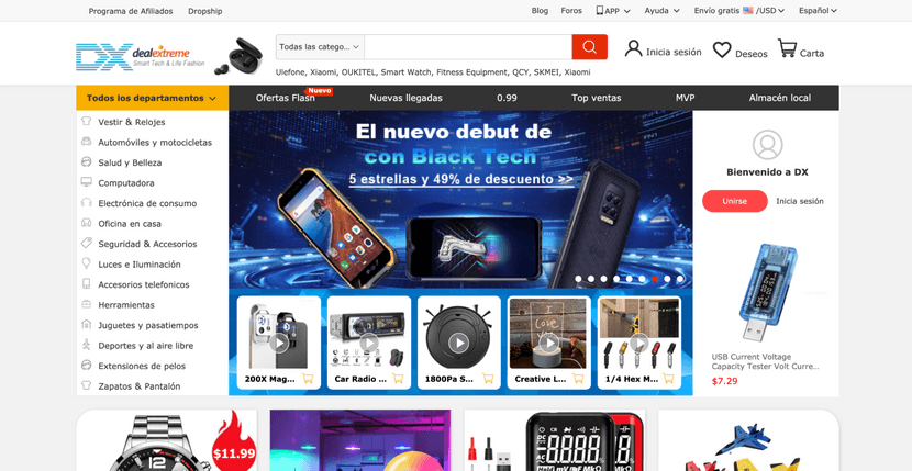 Proveedor de dropshipping DX