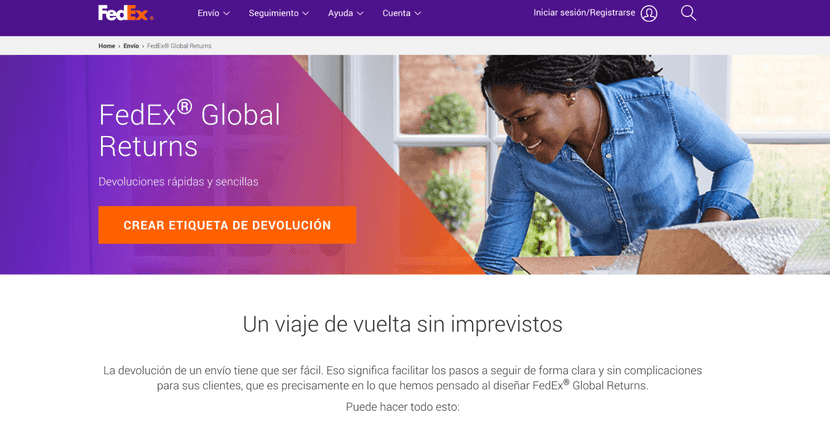 FedEx Global Returns.