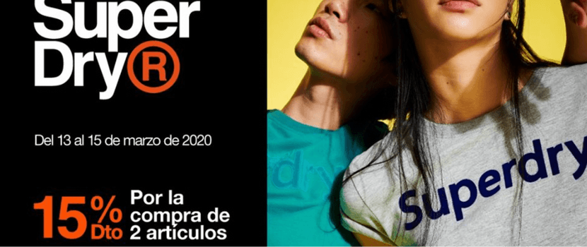 Tipo de descuento por cantidad de Super Dry.