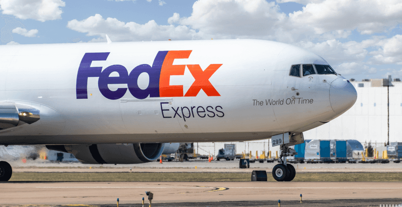 Agencia de transporte FedEx.