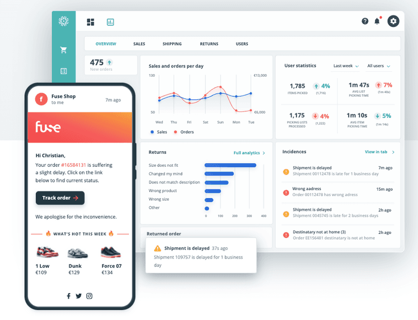 Interface Outvio