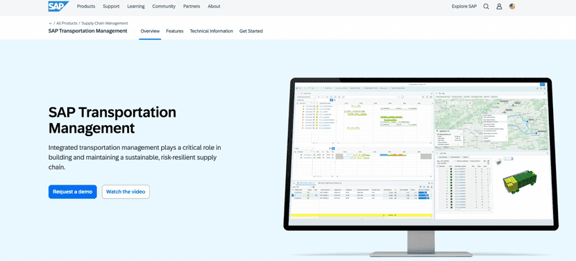 sap tms software