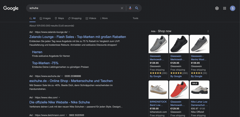 Google Ads im eCommerce Marketing