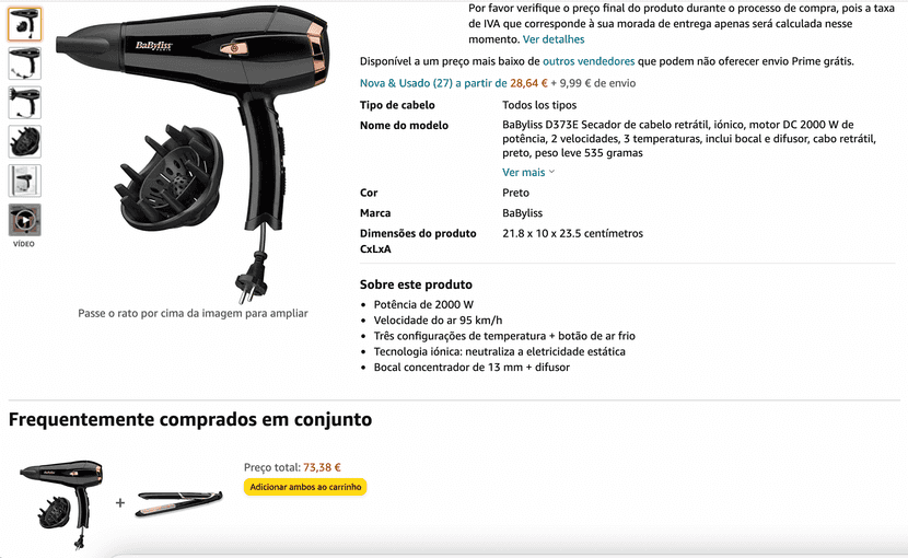 cross selling produtos frequentemente comprados juntos
