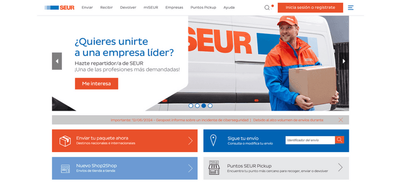 seur ultima milla, proveedore y empresa