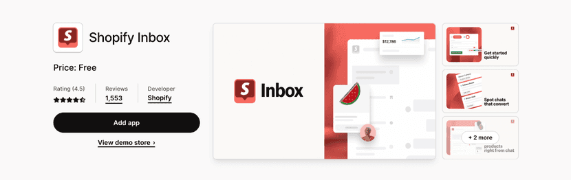 Shopify Inbox