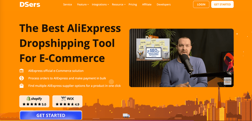 Dser es un proveedor de dropshipping para Shopify