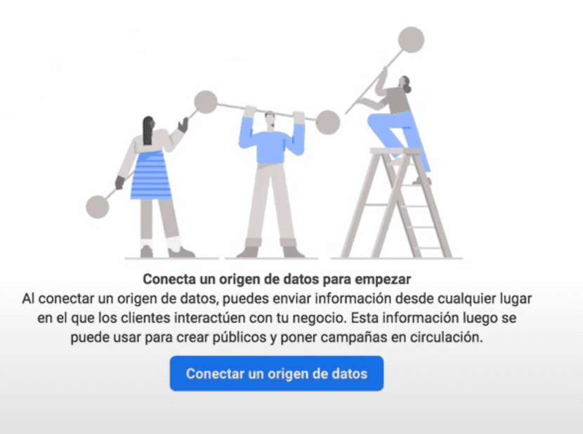 Conectar los datos para instalar el píxel de Facebook