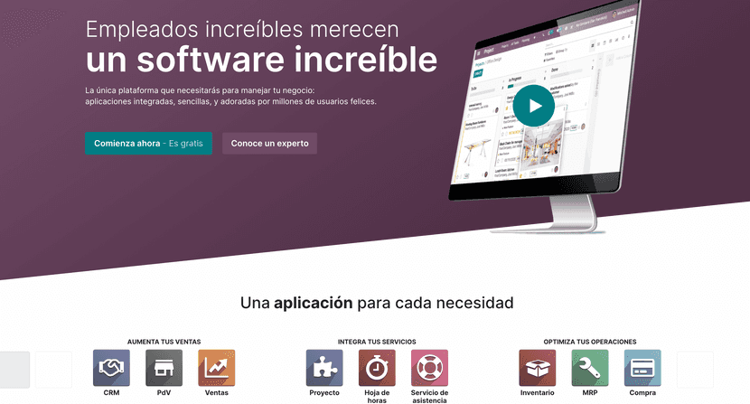 Imagen de el software SCM Odoo