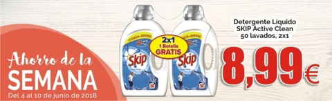Anuncio digital de Skip para campañas display.