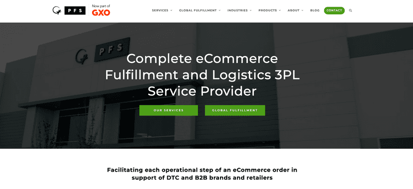 pfs logistics services for ecommerce in dallas